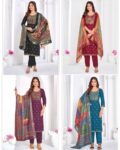 green long ethnic dress aarika traditional