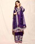 purple designer suit aarika traditional