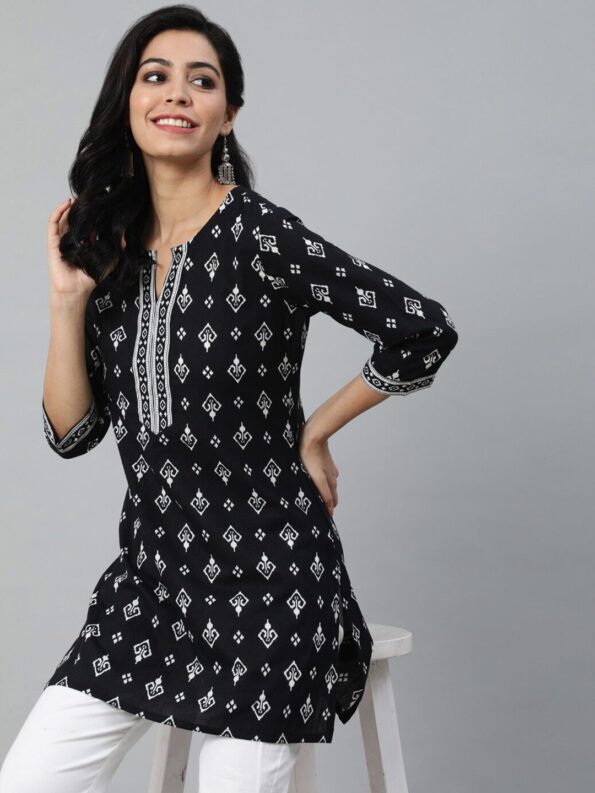 Black Kurta